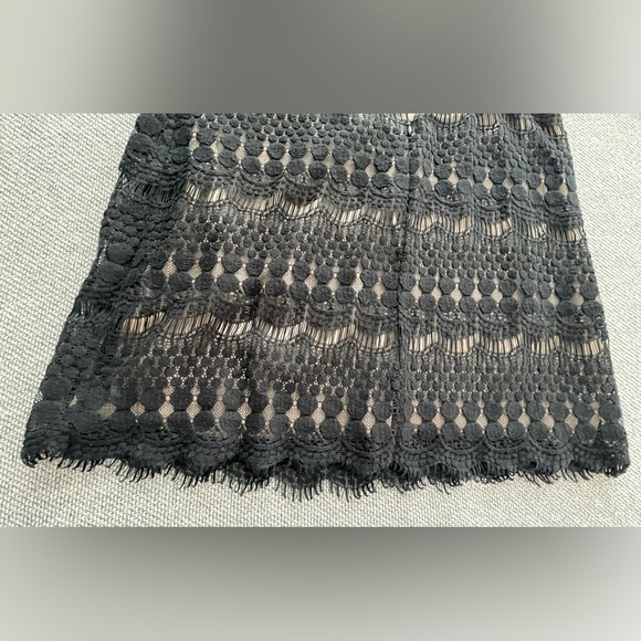 Jessica Howard Black Cocktail Sheath Dress 3/4 Sleeve - Picture 6 of 16